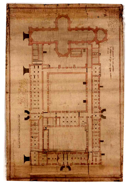 Lille Archives départementales Plan Lille 159, cliché JL Thieffry