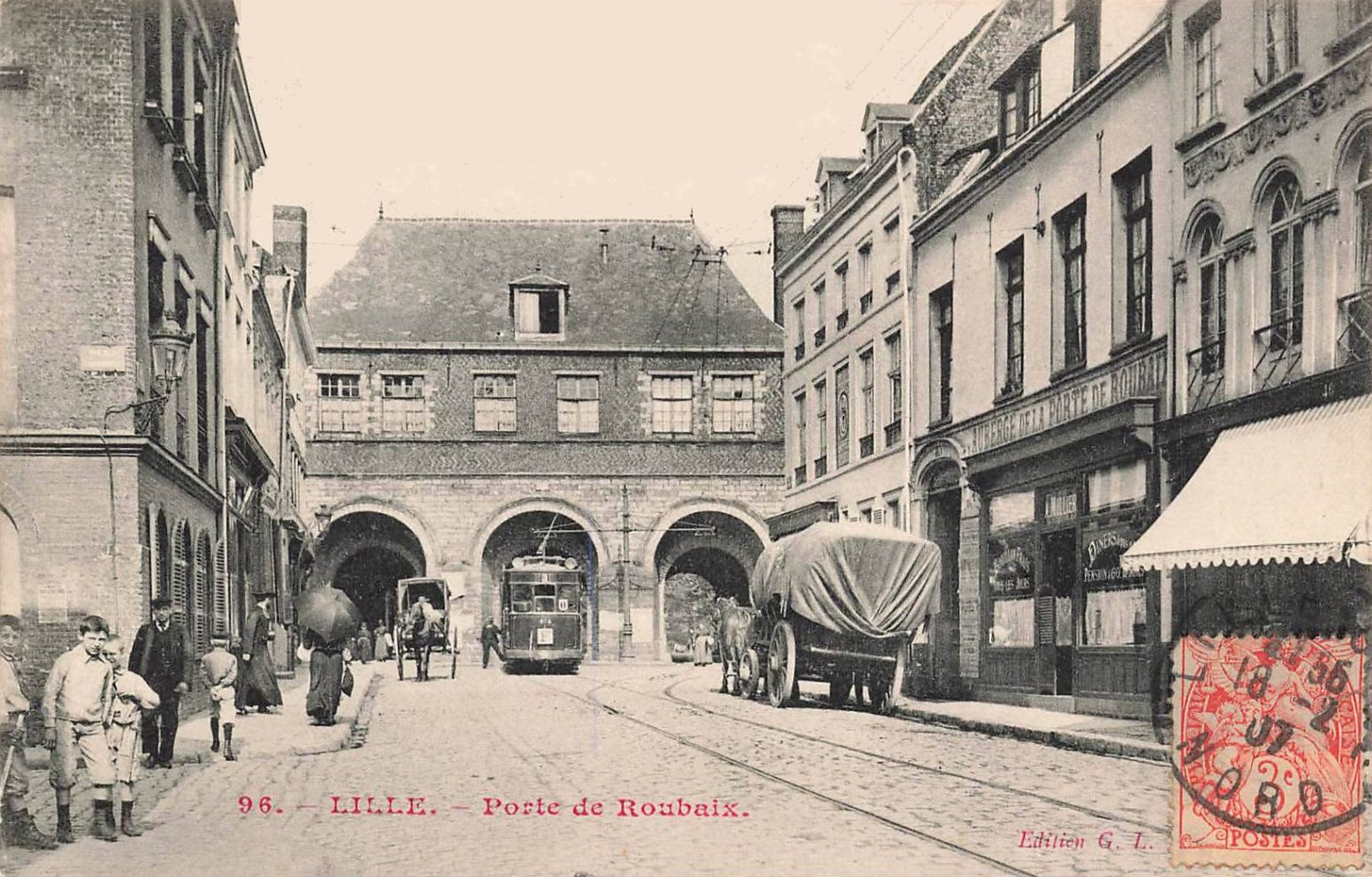 La Porte de Roubaix, en 1909